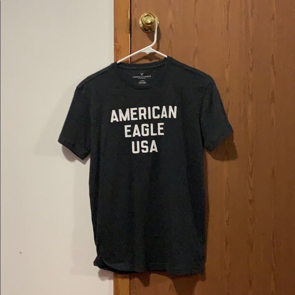 Men’s Small Black American Eagle T-Shirt